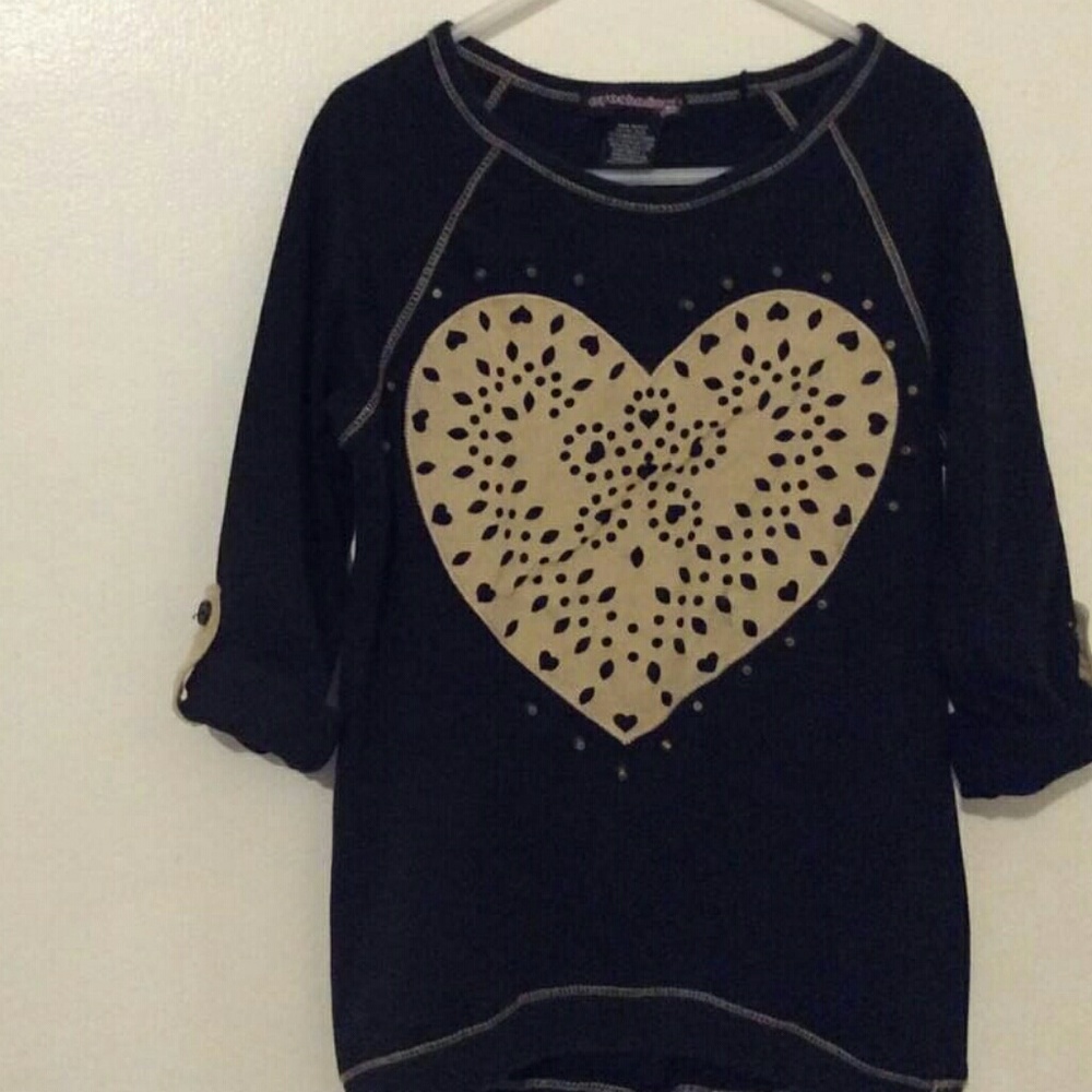 Girls half sleeve shirt